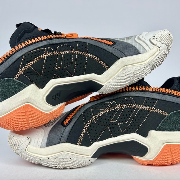 Jordan Why Not Zer0.6 GS Rattan Orange Basketball Shoes - Picture 7 of 11